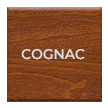 Cognac Woodgrain Finish