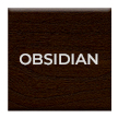 Obsidian Woodgrain Finish