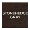 Stonehedge Gray Woodgrain Finish